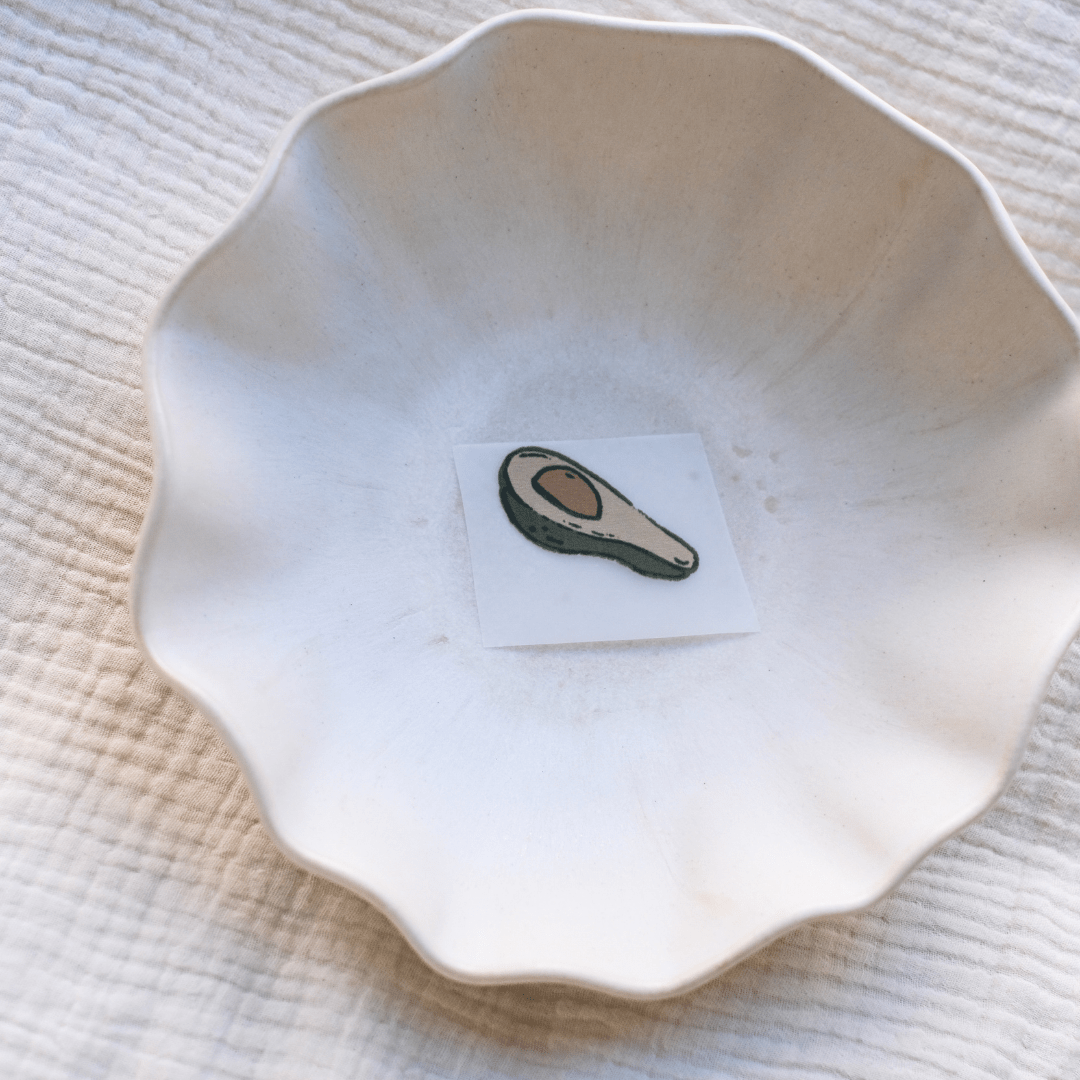 Limited Edition Bügelbild "Avocado"