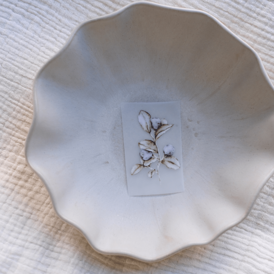 Limited Edition Bügelbild "Blaubeeren"