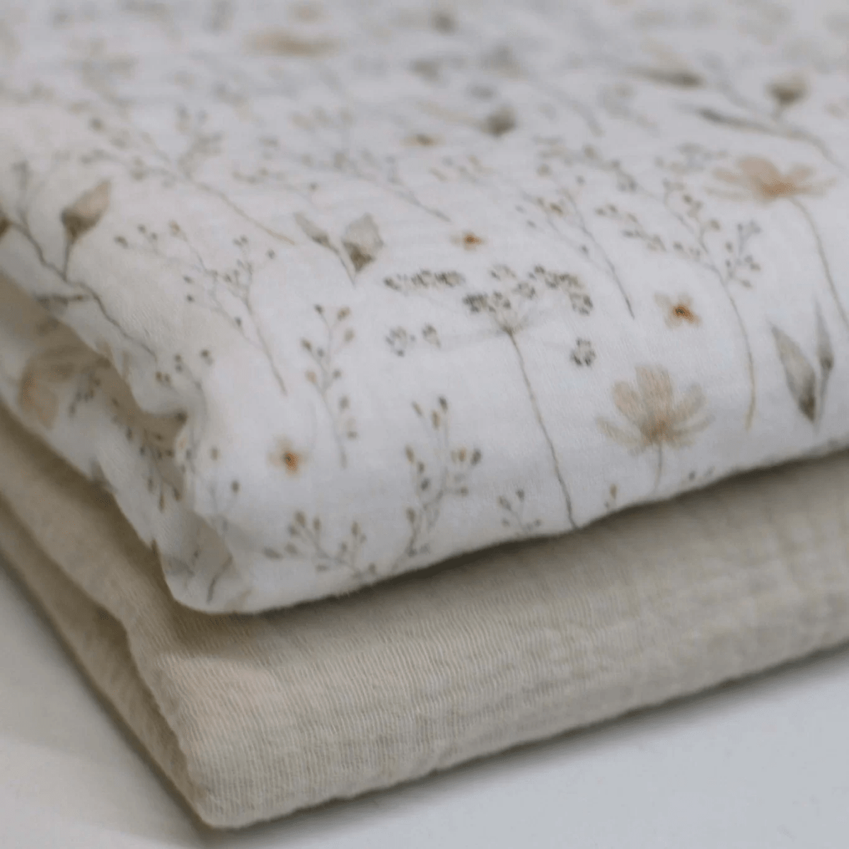 Musselin Blumenwiese