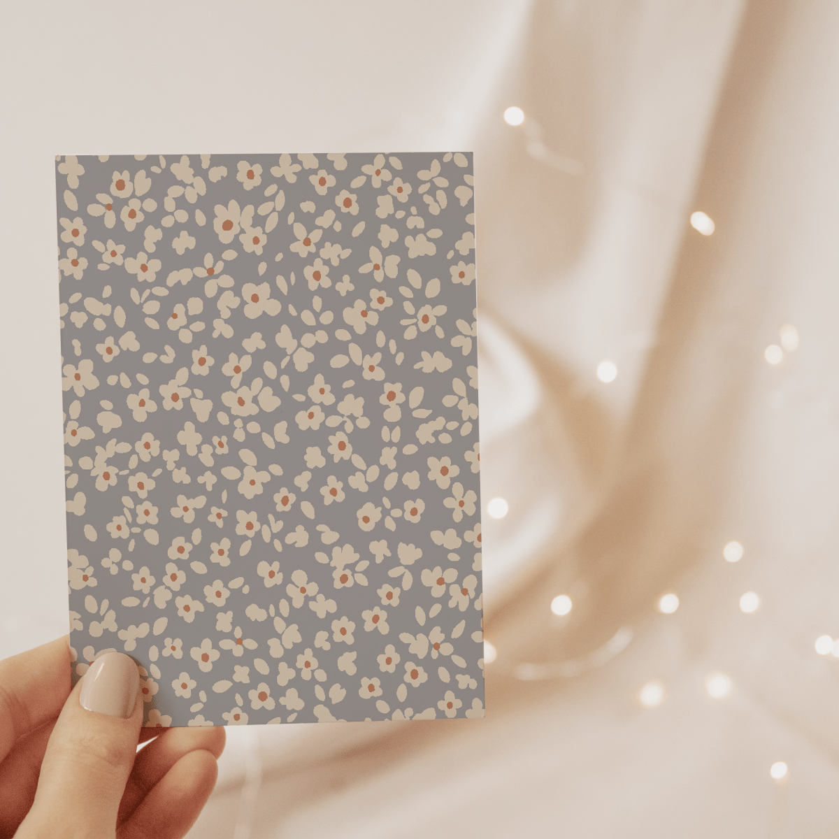 Limited Edition Postkarte "Flowerie"