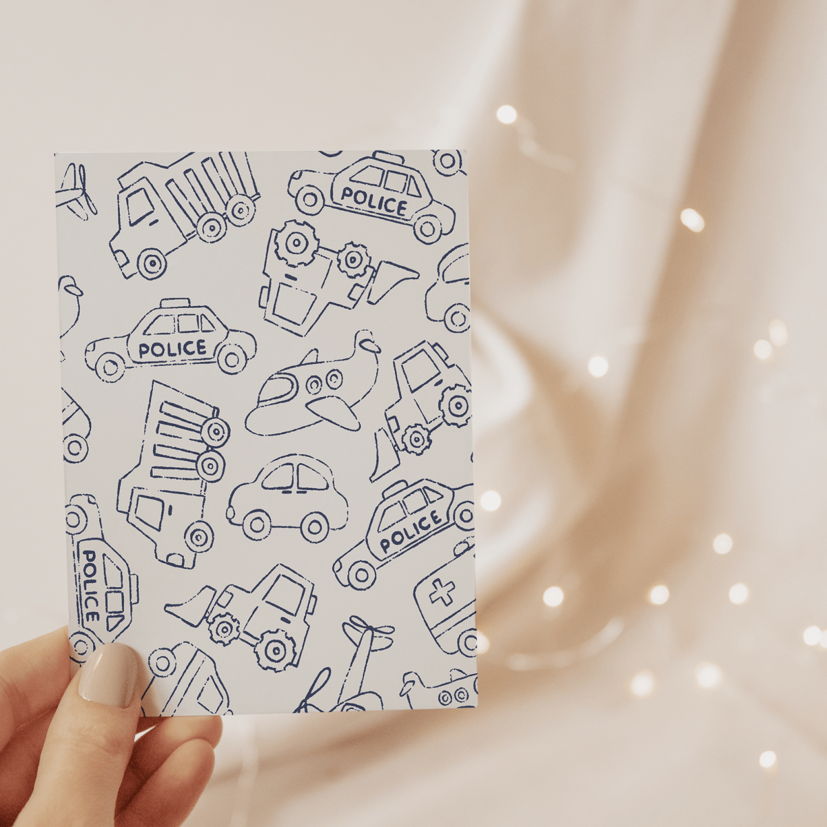 Limited Edition Postkarte "Fuhrpark"