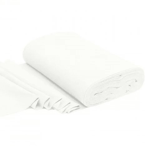 Bio Bündchenstoff Ecru - Würfel & Mütze