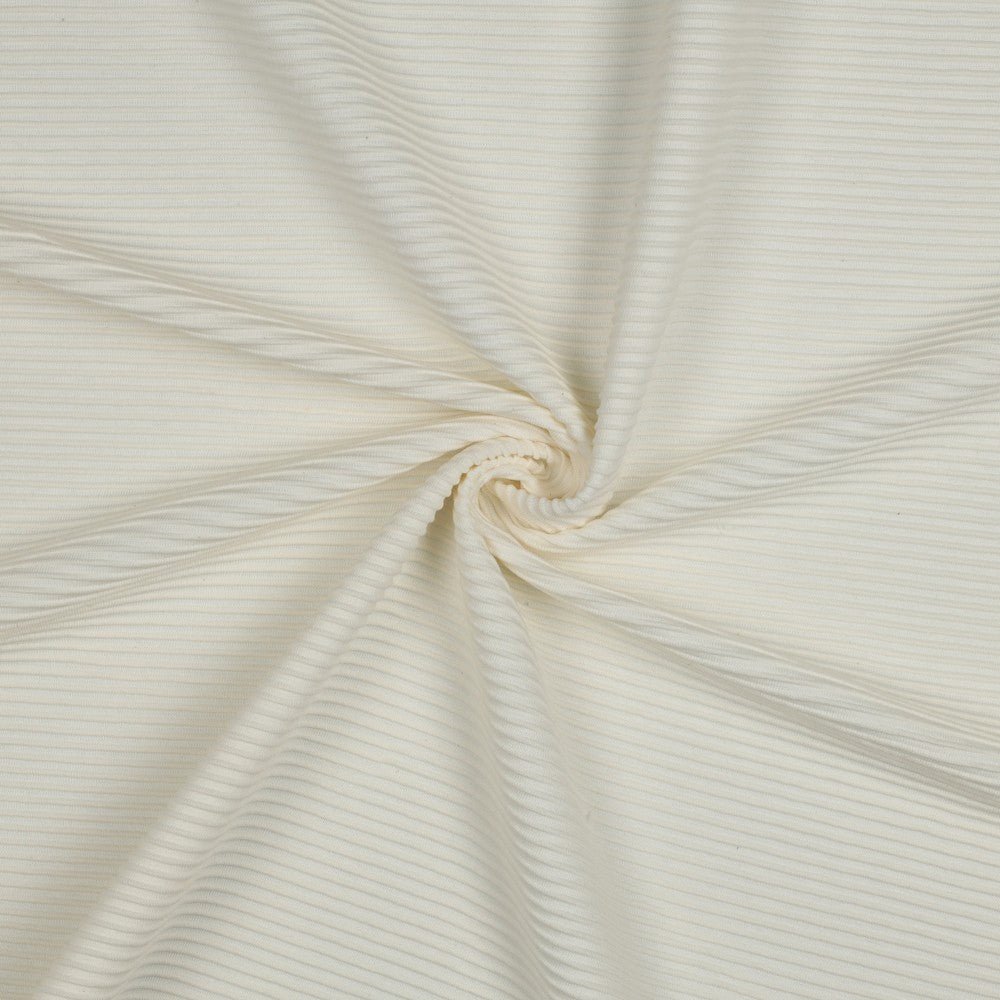 Ottoman Ribjersey Creme - Würfel & Mütze