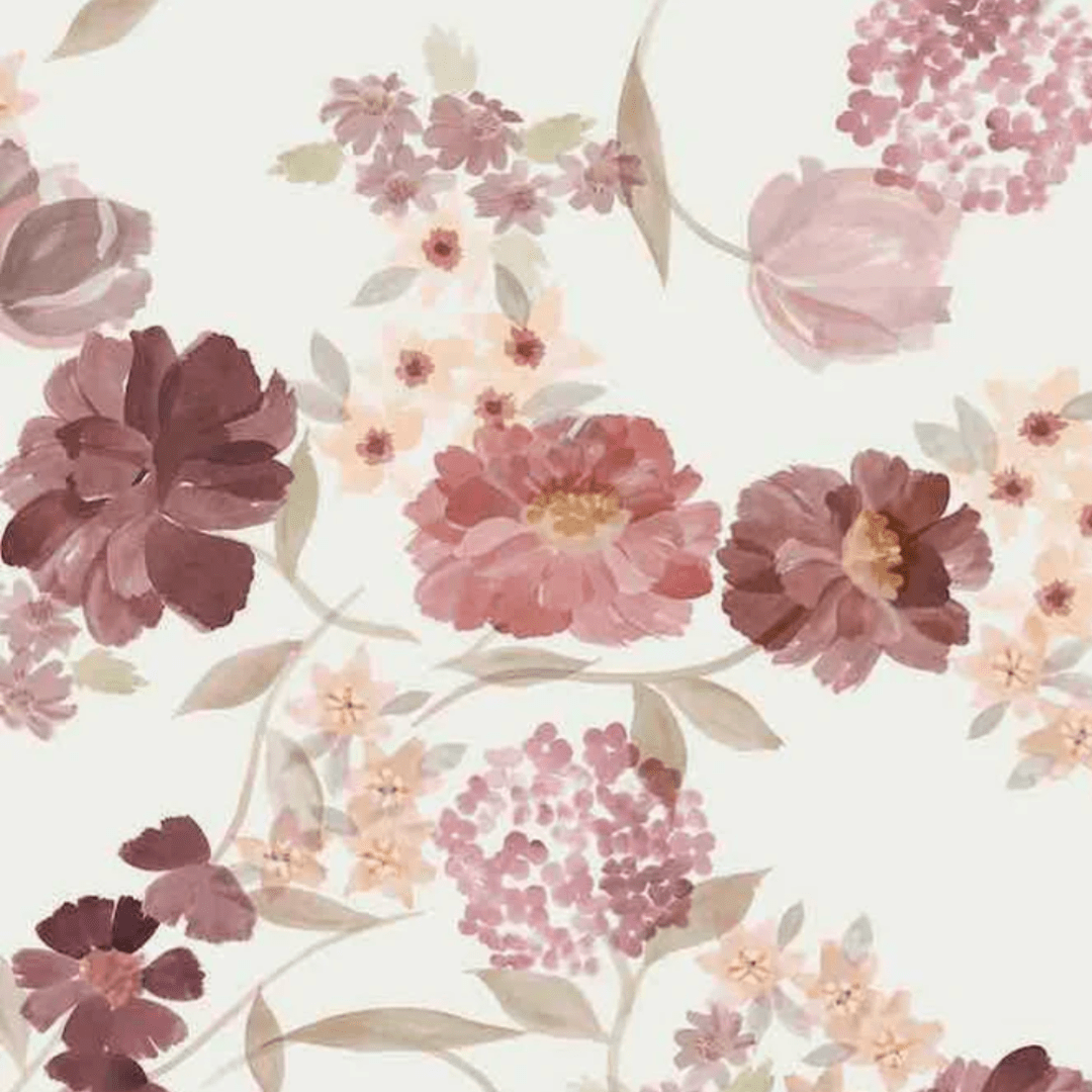 Pointoille Vintage Floral - Würfel & Mütze