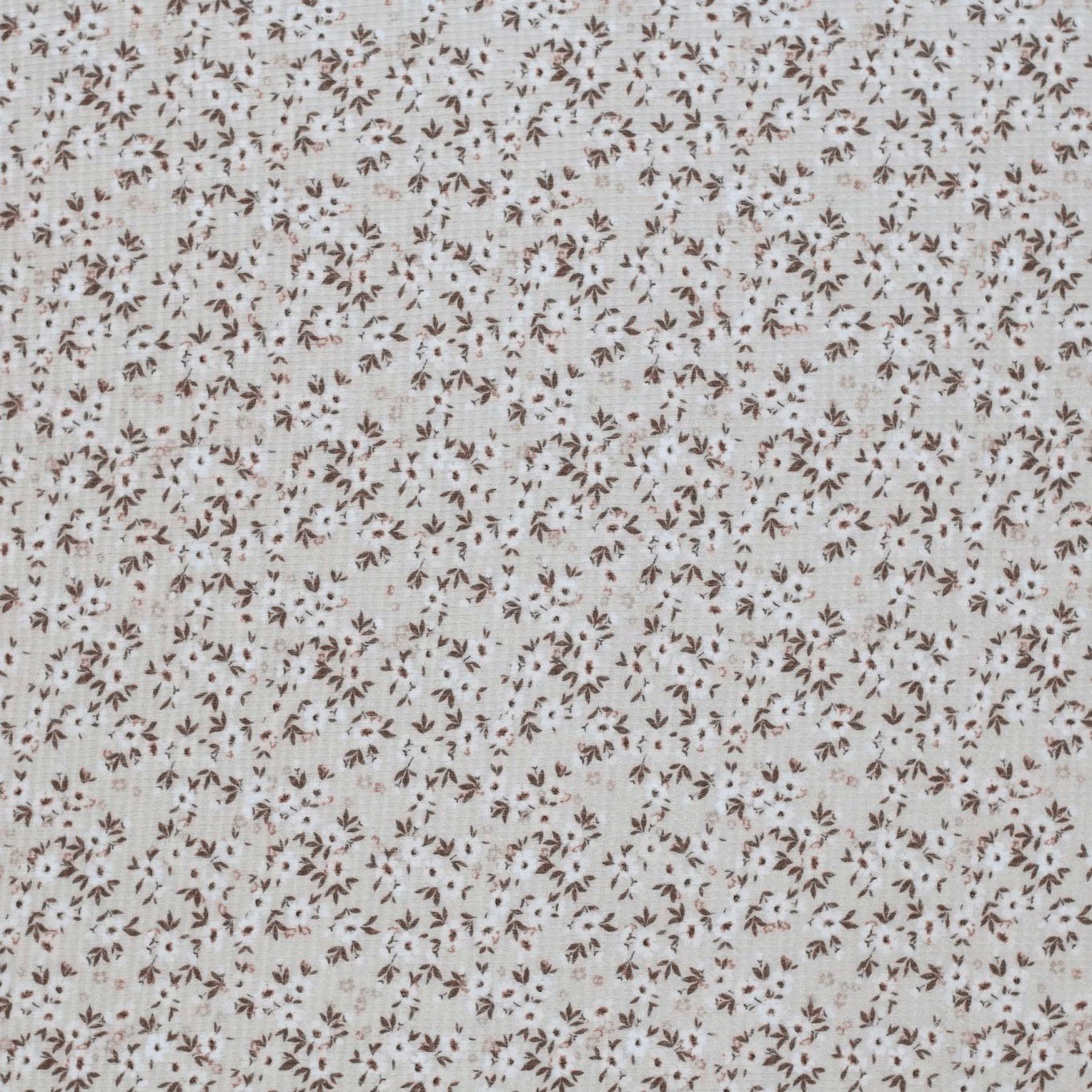 Waffelstrick "Blumenbombe" - Würfel & Mütze