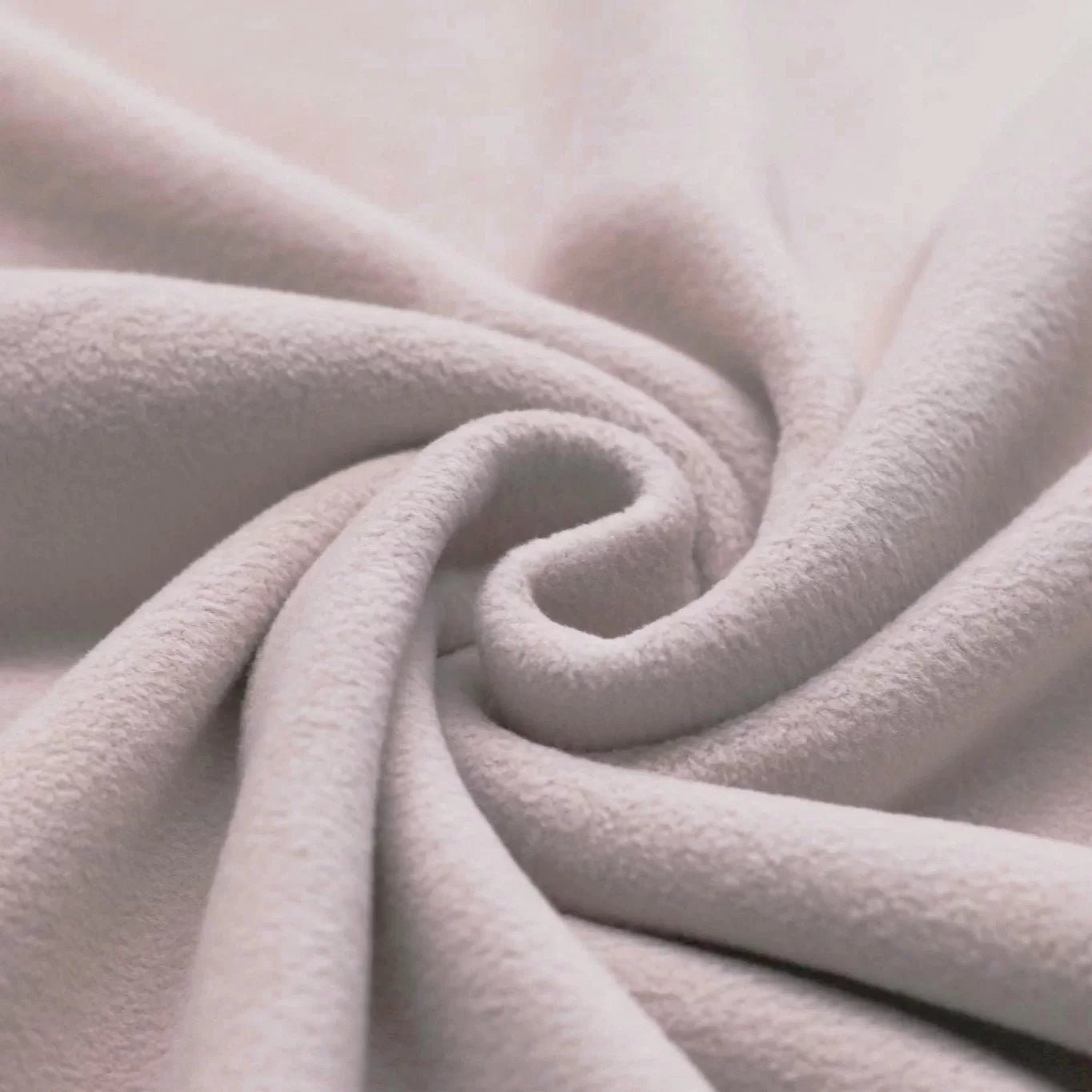 Baumwollfleece Sand - Würfel & Mütze