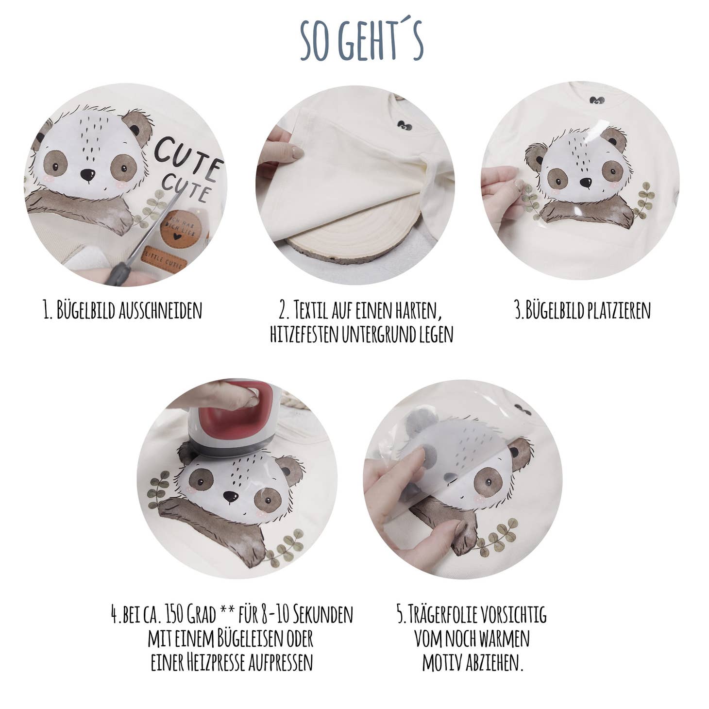 Bügelbild - Tut tut Fahrzeuge - A6 - Würfel & Mütze