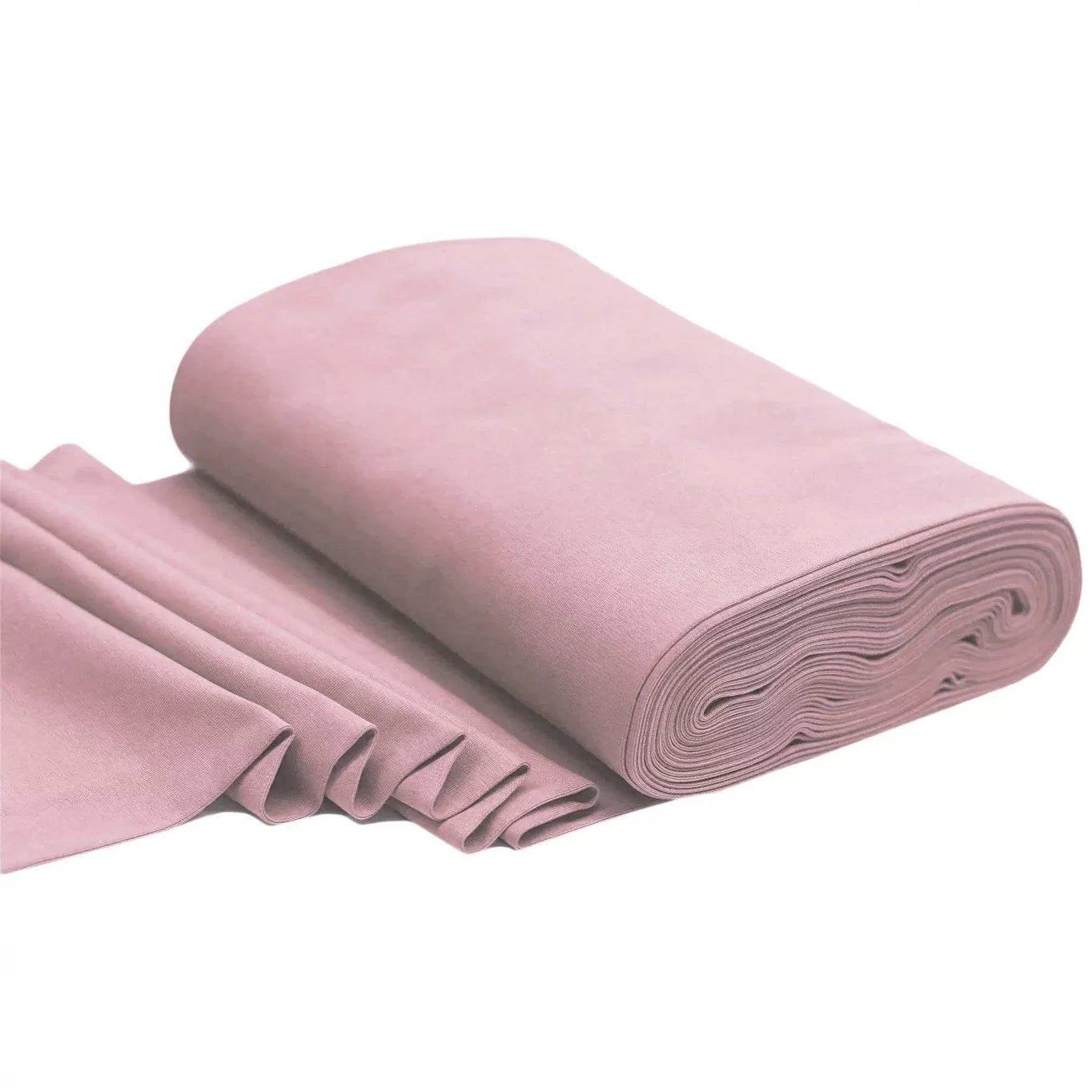 Bündchenstoff Altrosa - Würfel & Mütze