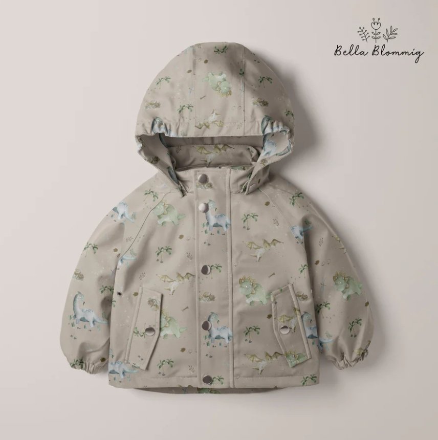 Eco Softshell "Dinos" - Würfel & Mütze