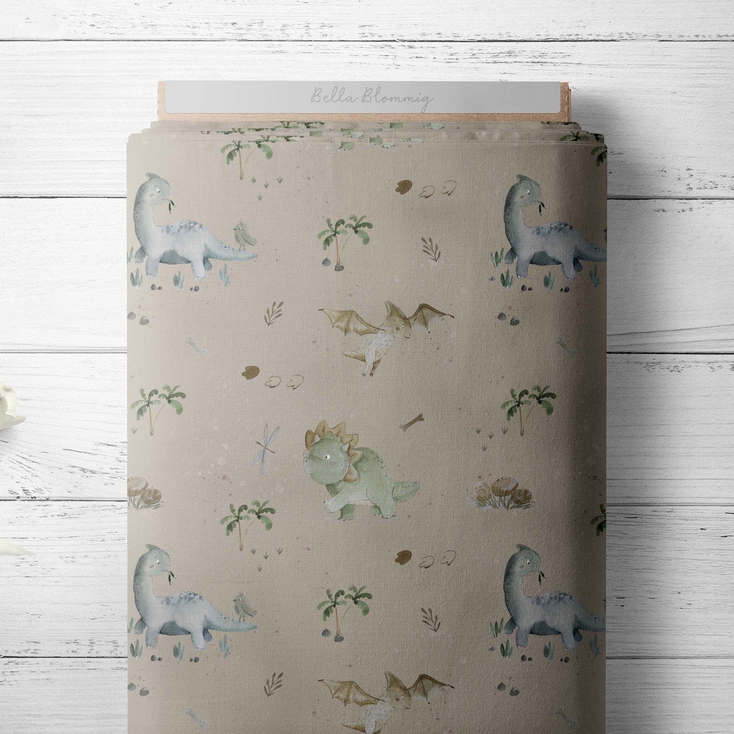 Eco Softshell "Dinos" - Würfel & Mütze