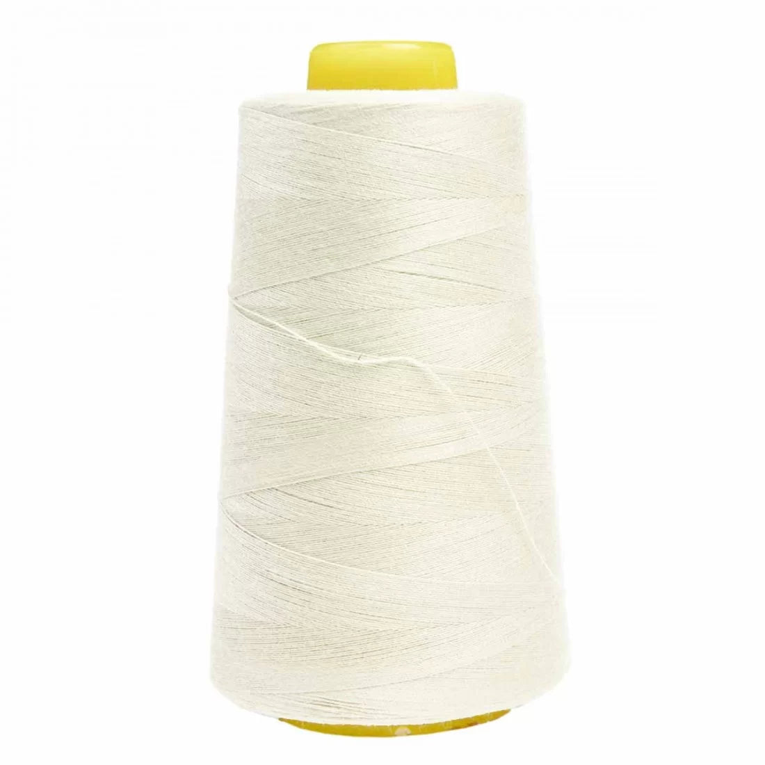 Overlock Garn Ecru - Würfel & Mütze