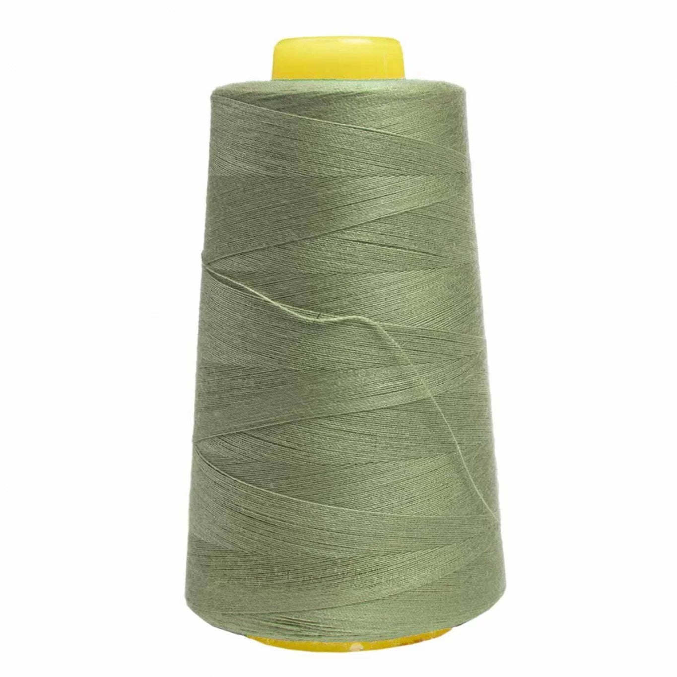 Overlock Garn Olive - Würfel & Mütze