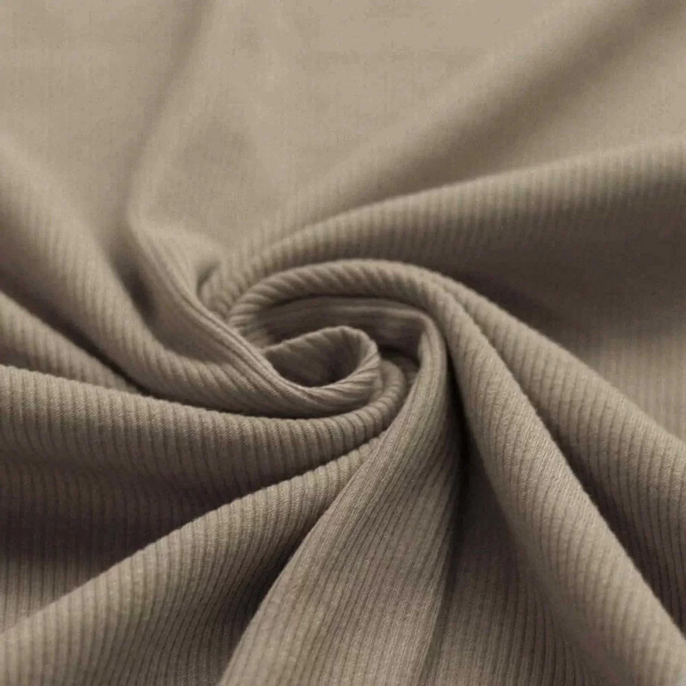 Ribjersey Taupe - Würfel & Mütze