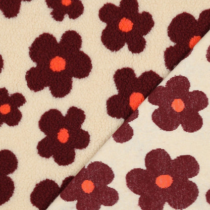 Teddystoff &quot;Red Flowers&quot;