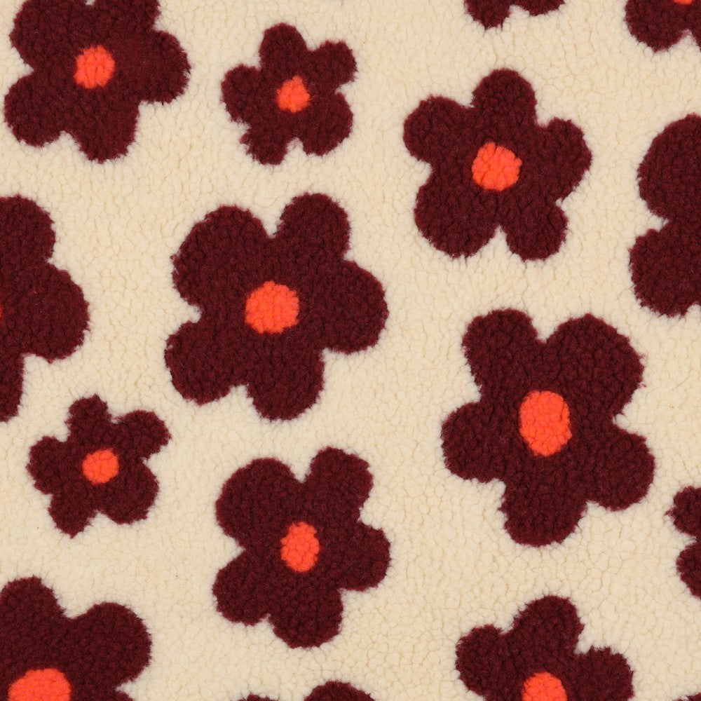Teddystoff &quot;Red Flowers&quot;