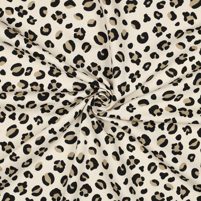 French Terry Animal Skin Natural