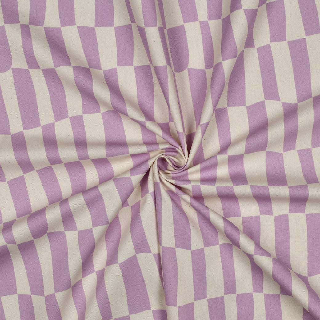 Popeline - Checks Jennifer Bouron Lila