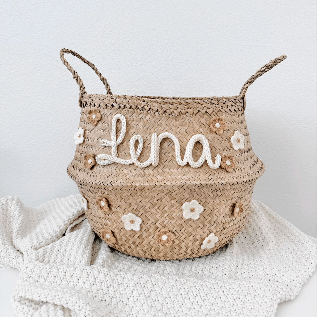 Aufbewahrungskorb mit Makramee // Samstag, 18. April 2026