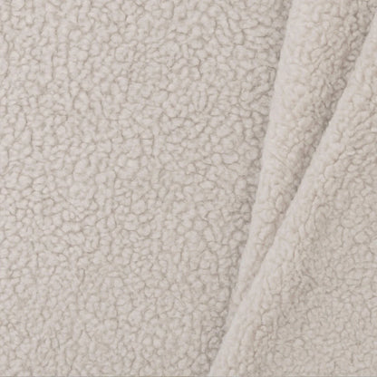 Baumwoll-Teddystoff Fleece &quot;Sand&quot;