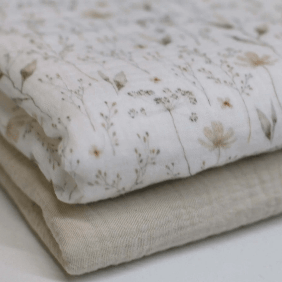 Musselin Blumenwiese