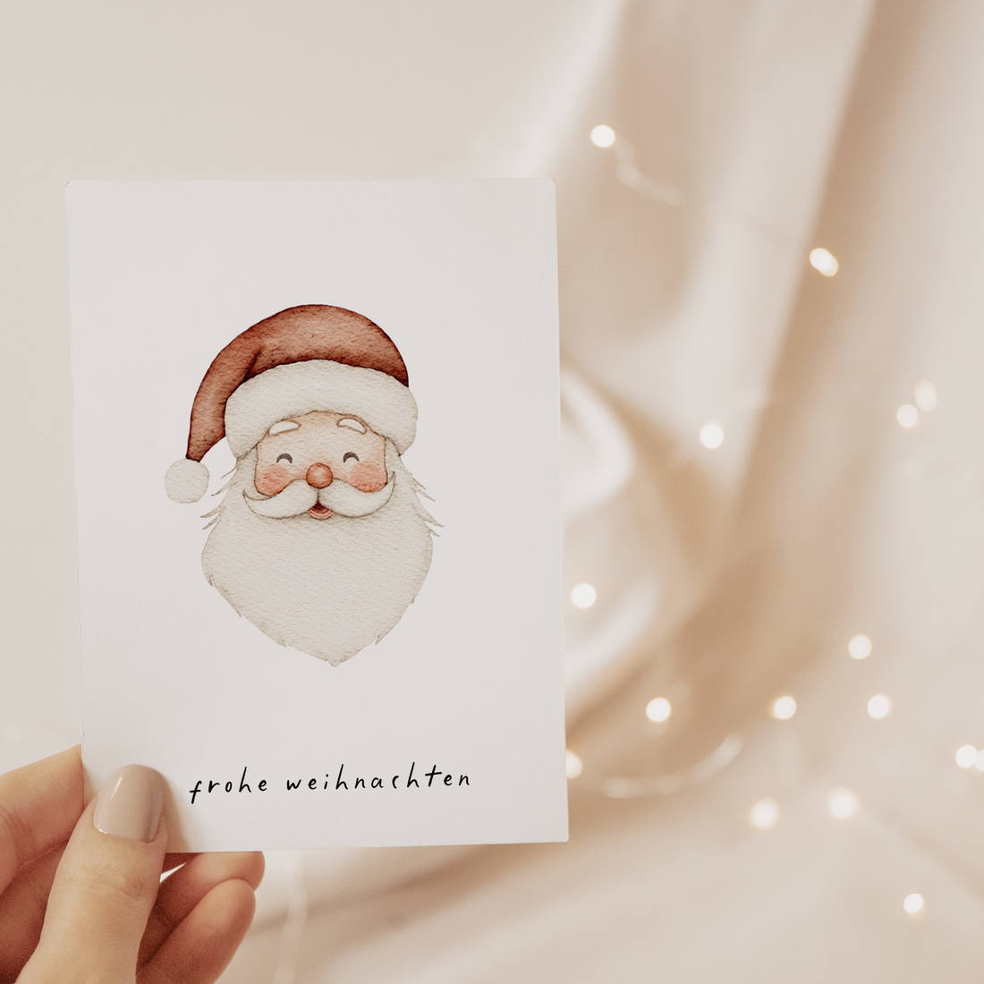 Limited Edition Postkarte &quot;Santa Claus&quot;