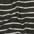 Frotteestoff Stretch Stripes Armeegrün x Ecru - Würfel & Mütze