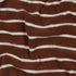 Frotteestoff Stretch Stripes Camel x Ecru - Würfel & Mütze