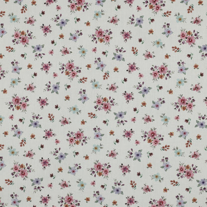 Popeline - Mini Flowers White - Würfel &amp; Mütze