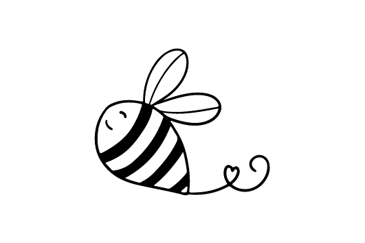 Eigenproduktion Label "Biene" - Würfel & Mütze