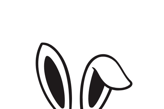 Eigenproduktion Label &quot;Hase&quot; - Würfel &amp; Mütze