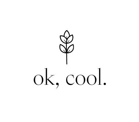 Eigenproduktion Label &quot;ok,cool.&quot; - Würfel &amp; Mütze