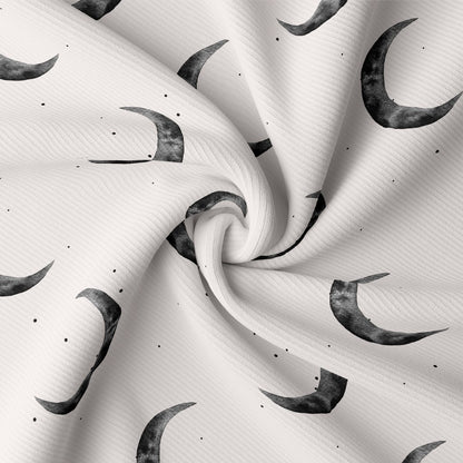 Eigenproduktion Mondzauber Dots Offwhite - Würfel &amp; Mütze